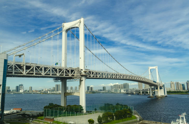 205 - Tokyo - bahia de Tokyo - Rainbow Bridge